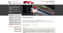 Desktop Screenshot of lizak-pogrzeby.com.pl