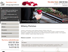 Tablet Screenshot of lizak-pogrzeby.com.pl